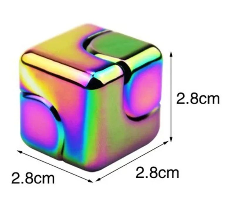 Cube Fidget Spinner Size